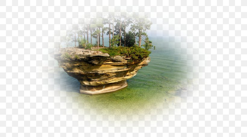 Turnip Rock Port Austin Lake Michigan Lake Huron Lake Superior, PNG, 604x454px, Turnip Rock, Great Lakes, Huron County Michigan, Lake, Lake Huron Download Free