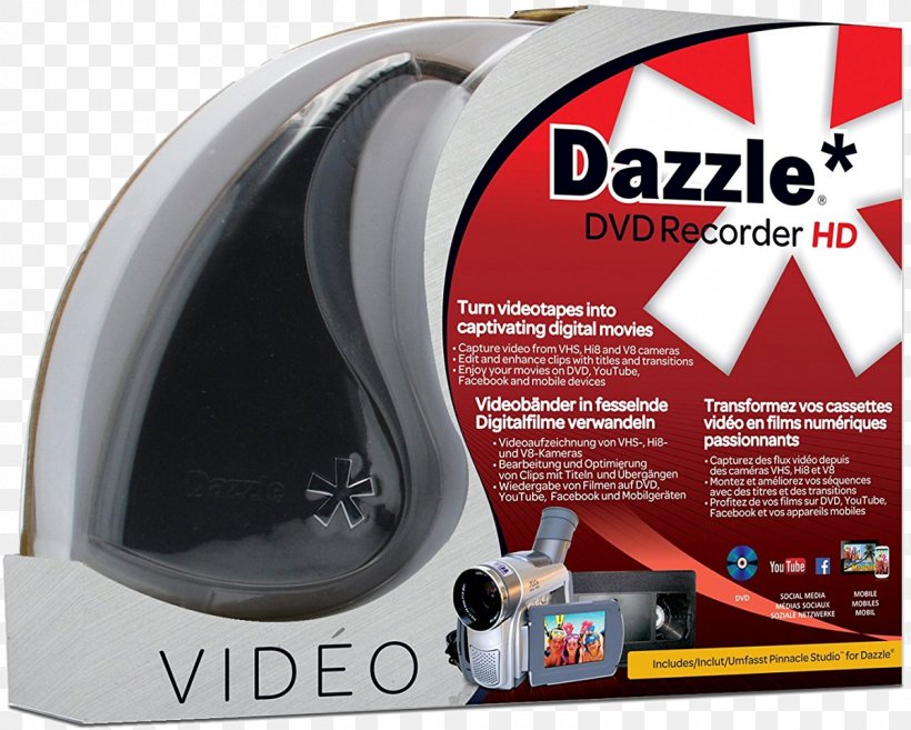 Video Capture VHS Dazzle Pinnacle Systems, PNG, 1200x962px, Video, Automotive Tire, Brand, Computer Hardware, Dazzle Download Free