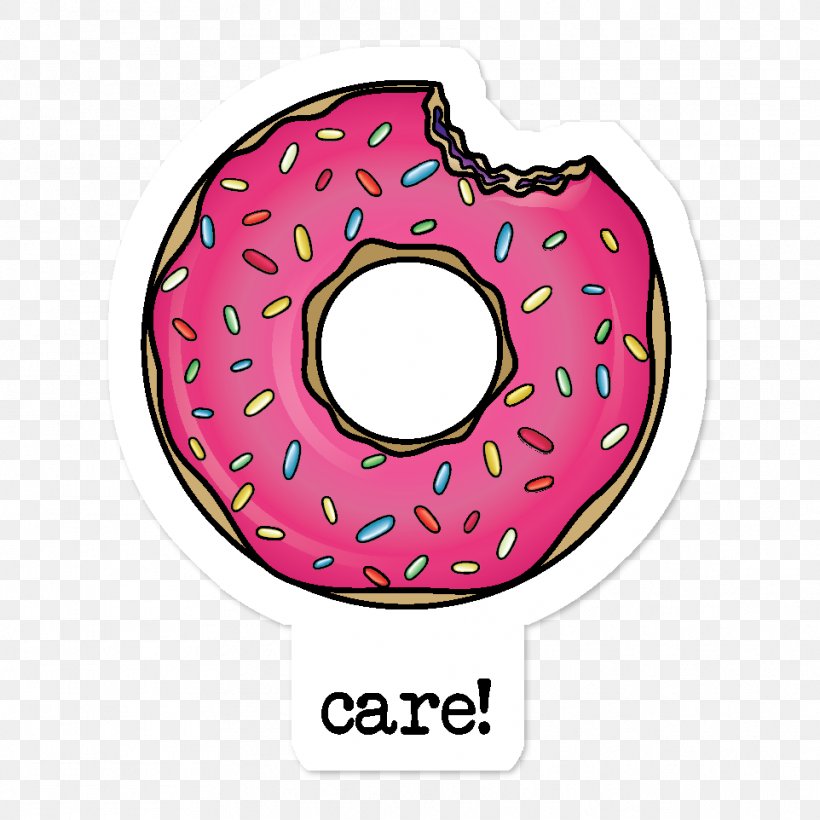 Donuts Sticker Adhesive Redbubble, PNG, 962x962px, Donuts, Adhesive, Dunkin Donuts, Emoticon, Fruit Preserves Download Free