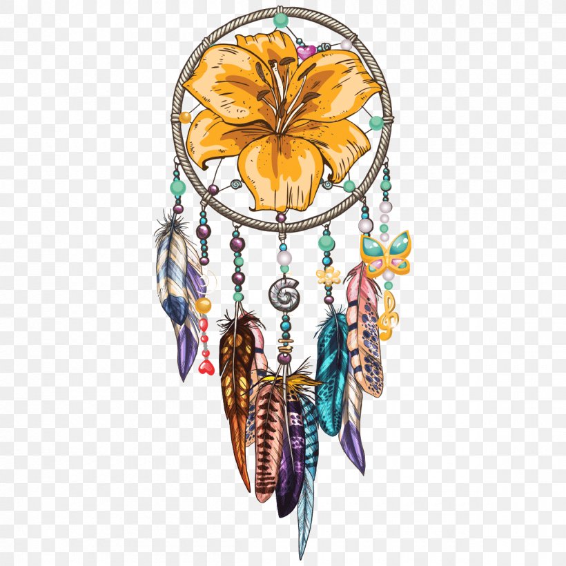 Dreamcatcher Royalty-free, PNG, 1200x1200px, Dreamcatcher, Art, Butterfly, Coloring Book, Drawing Download Free