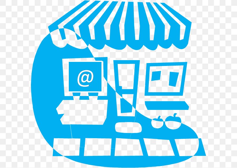 Online Shopping E-commerce Online And Offline Trade, PNG, 608x581px, Shop, Area, Blue, Brand, Business Download Free
