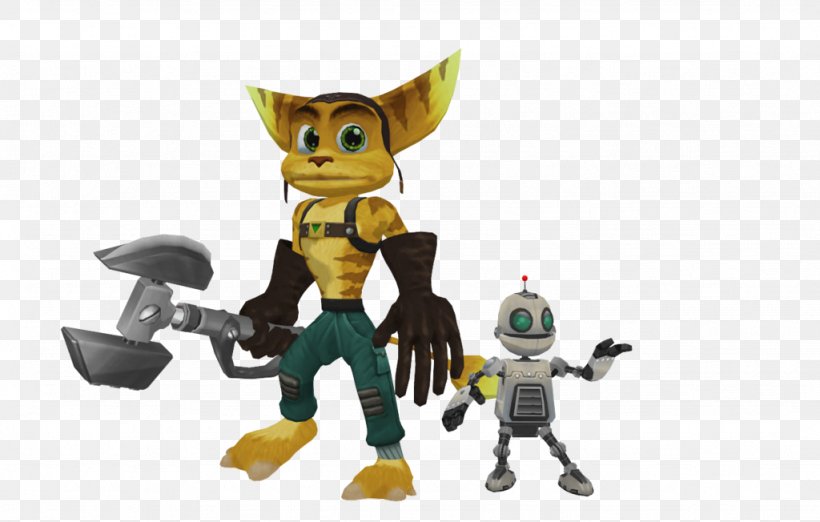 Ratchet & Clank: All 4 One Ratchet & Clank: Going Commando Ratchet: Deadlocked PlayStation All-Stars Battle Royale, PNG, 1024x652px, Ratchet Clank All 4 One, Action Figure, Animal Figure, Clank, Fictional Character Download Free