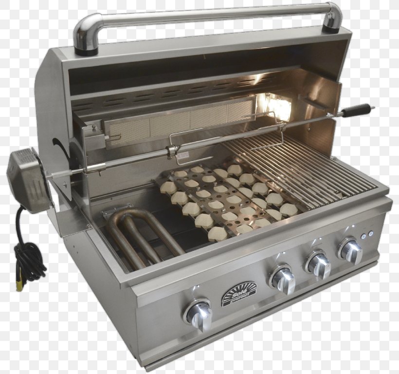 Barbecue Stainless Steel Griddle Rotisserie Flattop Grill, PNG, 802x768px, Barbecue, British Thermal Unit, Coating, Contact Grill, Cookware Download Free