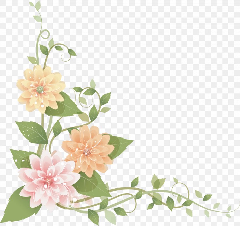 Border Flowers Floral Design Clip Art, PNG, 2232x2107px, Flower, Art, Border Flowers, Branch, Cut Flowers Download Free