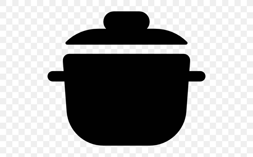 Dutch Ovens Food Cooking Clip Art, PNG, 512x512px, Dutch Ovens, Black And White, Cooking, Cooking Ranges, Dish Download Free