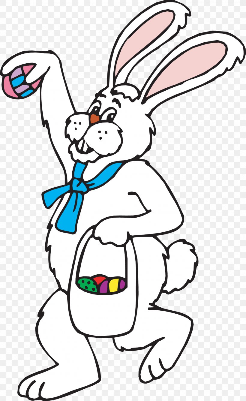 Easter Bunny White Rabbit Clip Art, PNG, 1383x2254px, Easter Bunny, Area, Art, Black And White, Bunny Egg Download Free