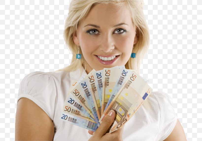 Euro Banknotes Shutterstock Woman Money, PNG, 700x573px, 20 Euro Note, Euro Banknotes, Bank, Banknote, Blond Download Free