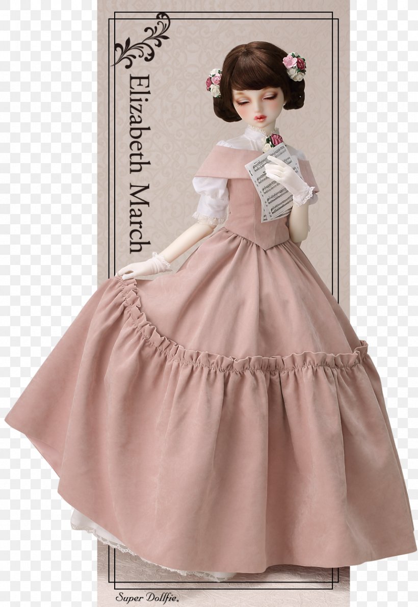 Beth March Little Women Super Dollfie Volks, PNG, 860x1250px, Beth March, Balljointed Doll, Bridal Party Dress, Costume, Costume Design Download Free