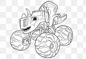 Coloring Book Nickelodeon Nick Jr. Monster Truck, PNG ...