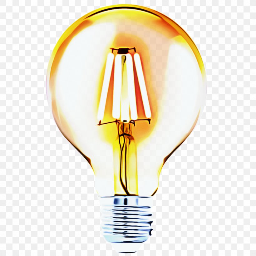 Light Bulb Cartoon, PNG, 1000x1000px, Incandescent Light Bulb, Compact Fluorescent Lamp, Electricity, Fluorescent Lamp, Incandescence Download Free