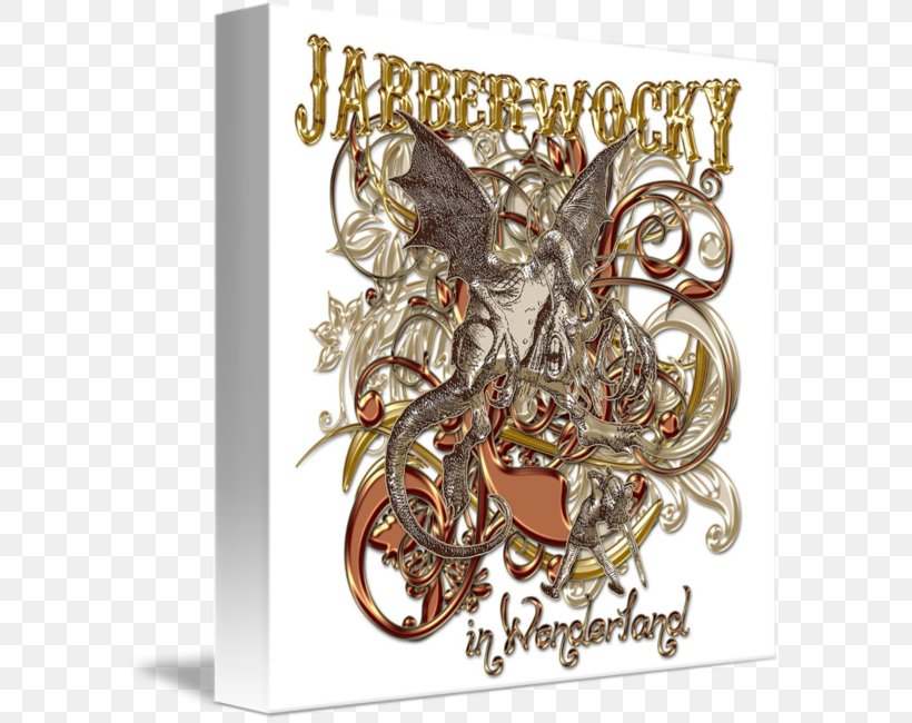 Alice's Adventures In Wonderland Jabberwocky Griffin Art, PNG, 589x650px, Jabberwocky, Art, Arthur Rackham, Deviantart, Great Sphinx Of Giza Download Free