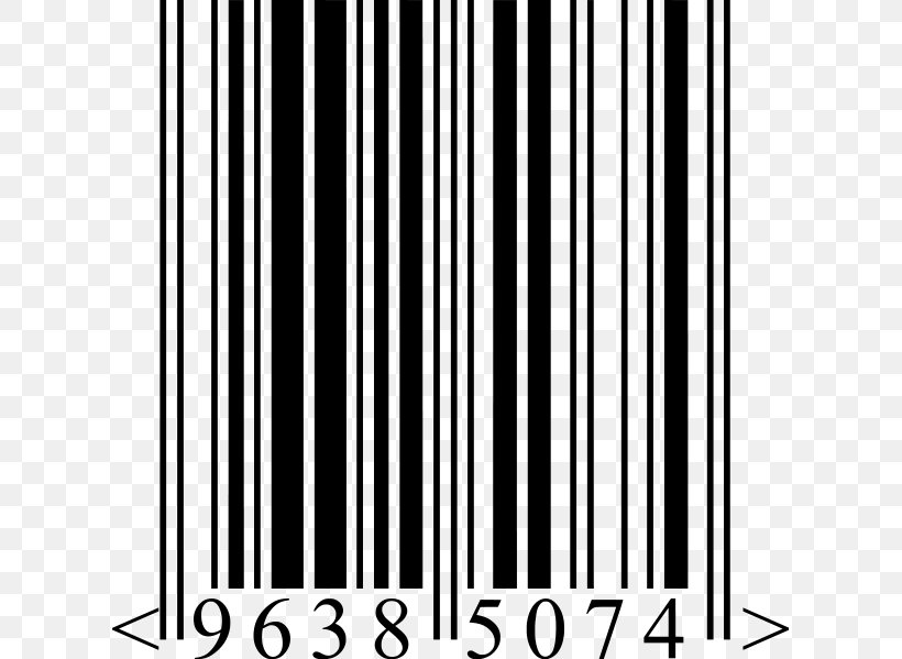 EAN-8 Barcode International Article Number Universal Product Code Global Trade Item Number, PNG, 615x599px, Barcode, Area, Barcode Scanners, Black, Black And White Download Free