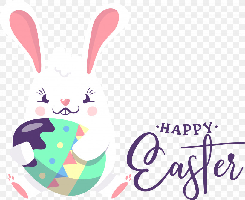 Easter Bunny, PNG, 2852x2332px, Easter Bunny, Biology, Cartoon, Logo, Meter Download Free