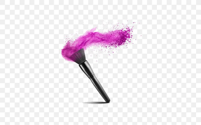 Makeup Brush Cosmetics Face Powder Stock Photography, PNG, 512x512px, Makeup Brush, Brush, Color, Cosmetics, Eye Shadow Download Free