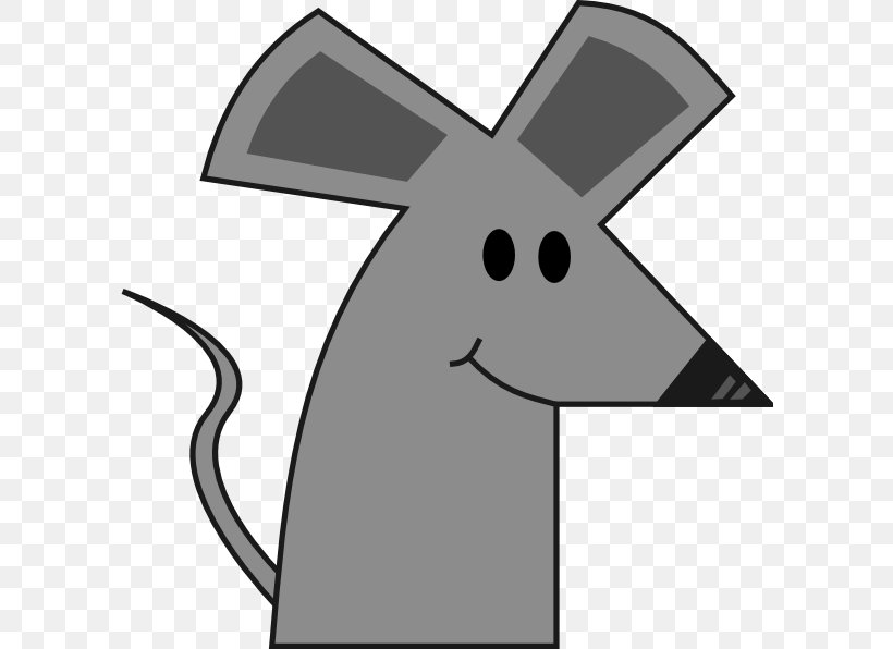 Computer Mouse Rodent Rat Clip Art, PNG, 600x596px, Computer Mouse, Apple, Black, Black And White, Cartoon Download Free