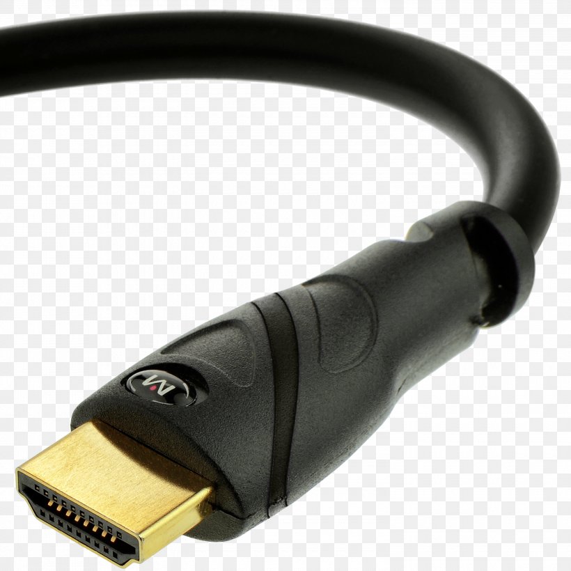 HDMI Wire Electrical Cable Ultra-high-definition Television 4K Resolution, PNG, 3000x3000px, 4k Resolution, Hdmi, Adapter, Cable, Coaxial Cable Download Free