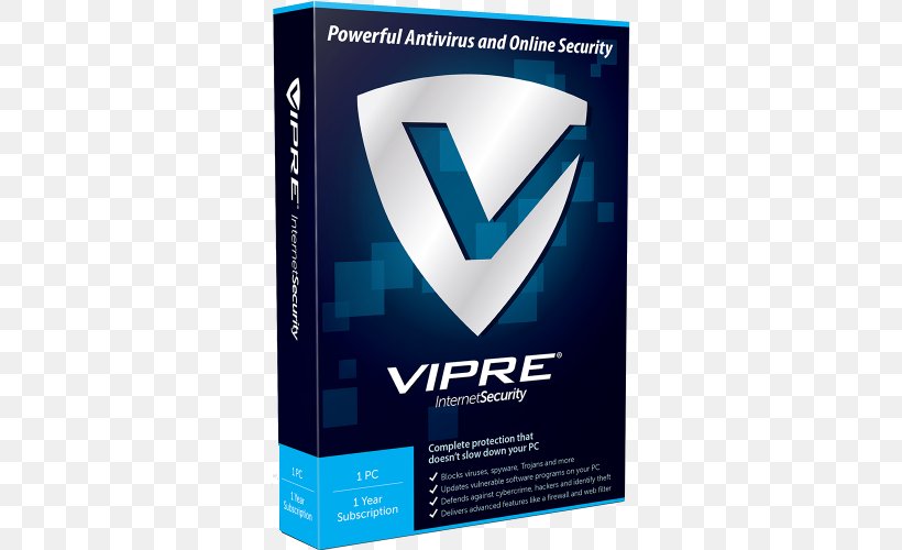 Internet Security Antivirus Software VIPRE Computer Software Computer Security Software, PNG, 500x500px, Internet Security, Antivirus Software, Brand, Computer Security, Computer Security Software Download Free