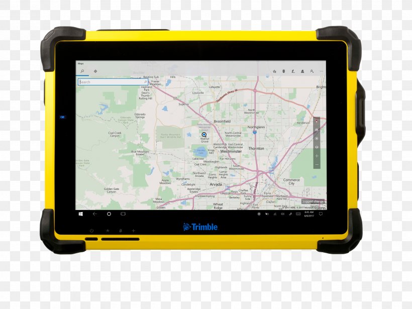 Laptop Trimble Electronic Visual Display Computer Global Positioning System, PNG, 2600x1950px, Laptop, Automotive Navigation System, Computer, Computer Monitors, Computer Performance Download Free