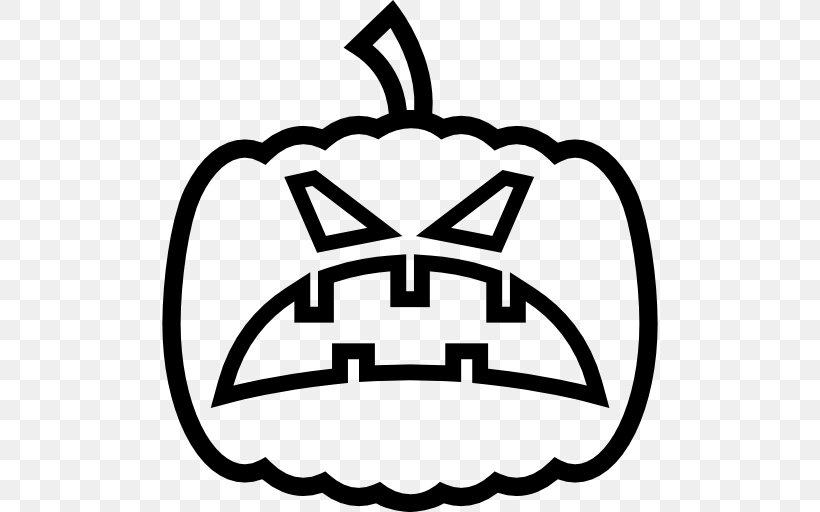 Pumpkin Clip Art, PNG, 512x512px, Pumpkin, Area, Black, Black And White, Brand Download Free