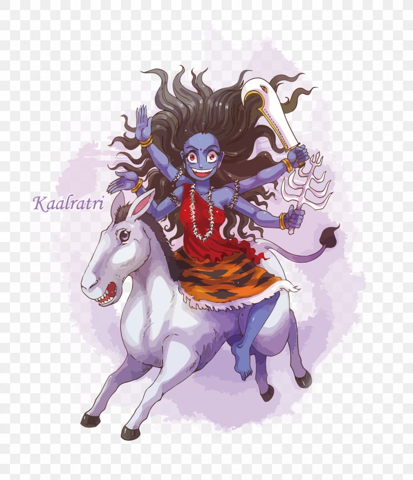 Shiva Kalaratri Navaratri Kali Mahagauri, PNG, 1291x1500px, Watercolor, Cartoon, Flower, Frame, Heart Download Free