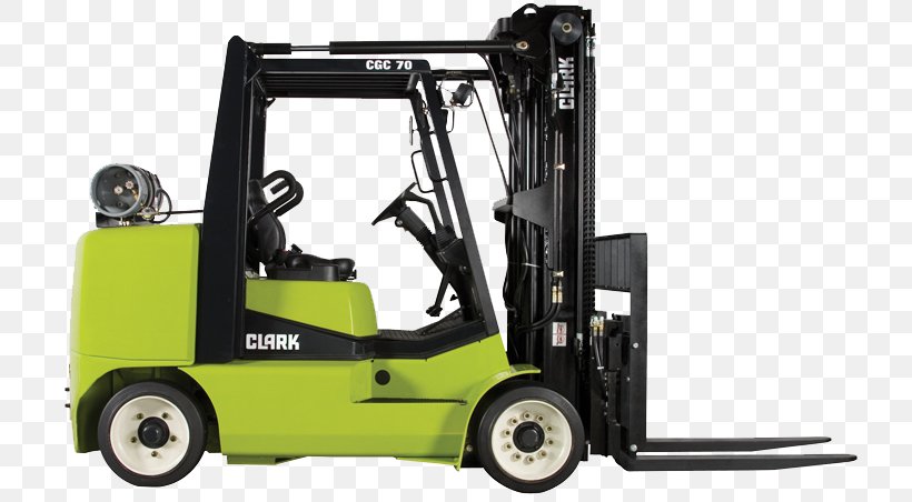 Clark Material Handling Company Forklift Truck Clark Equipment Company, PNG, 737x452px, Clark Material Handling Company, Aerial Work Platform, Automotive Exterior, Automotive Tire, Business Download Free