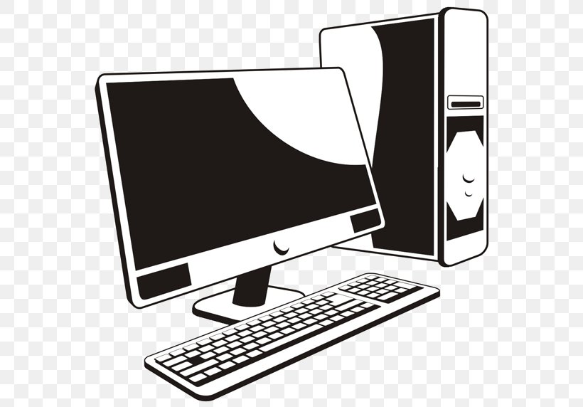 Computer Programming Computer Software Clip Art, PNG, 600x572px, Computer, Black And White, Communication, Computer Accessory, Computer Graphics Download Free
