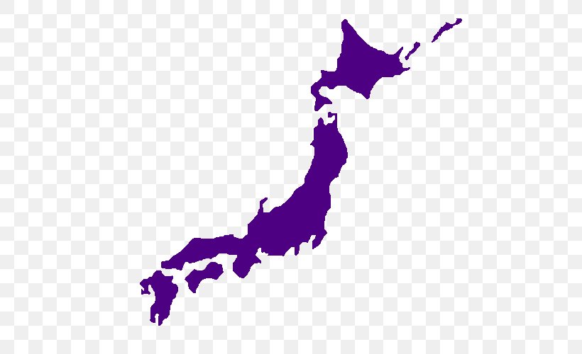 Japanese Archipelago Mapa Polityczna World Map, PNG, 500x500px, Japan, Area, Blank Map, Contour Line, Geography Download Free
