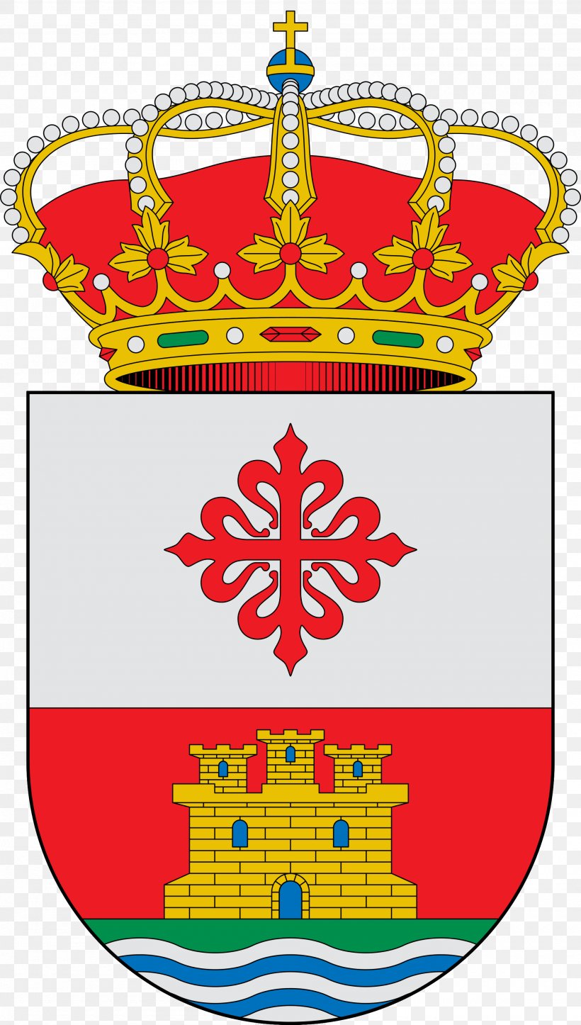 Province Of Cáceres Carrión De Calatrava Alcubillas Escutcheon Coat Of Arms, PNG, 2000x3527px, Escutcheon, Area, Blazon, Coat Of Arms, Cruz De Calatrava Download Free