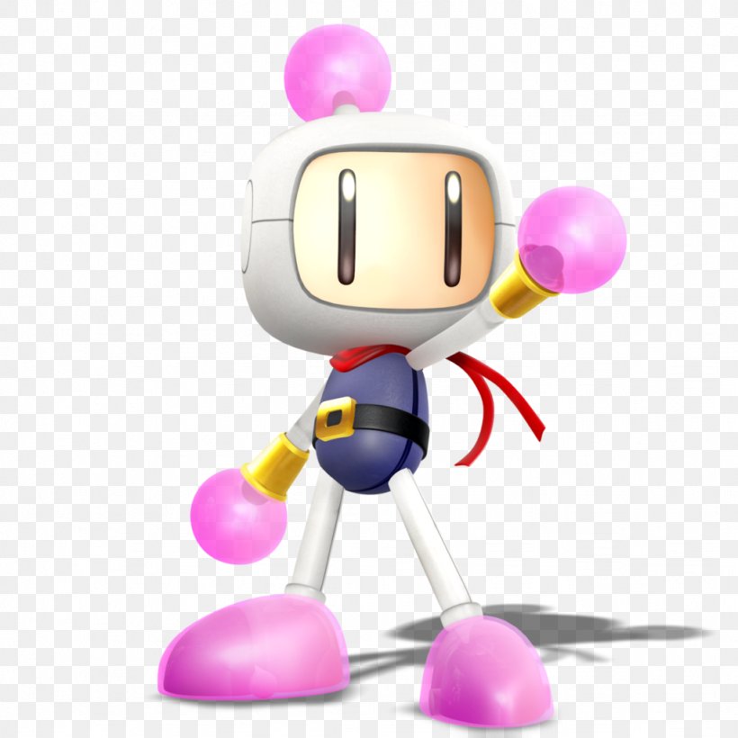 Super Bomberman R Super Smash Bros. Ultimate Super Bomberman 2 Video Games, PNG, 1024x1024px, Super Bomberman, Bomberman, Cartoon, Fictional Character, Game Download Free