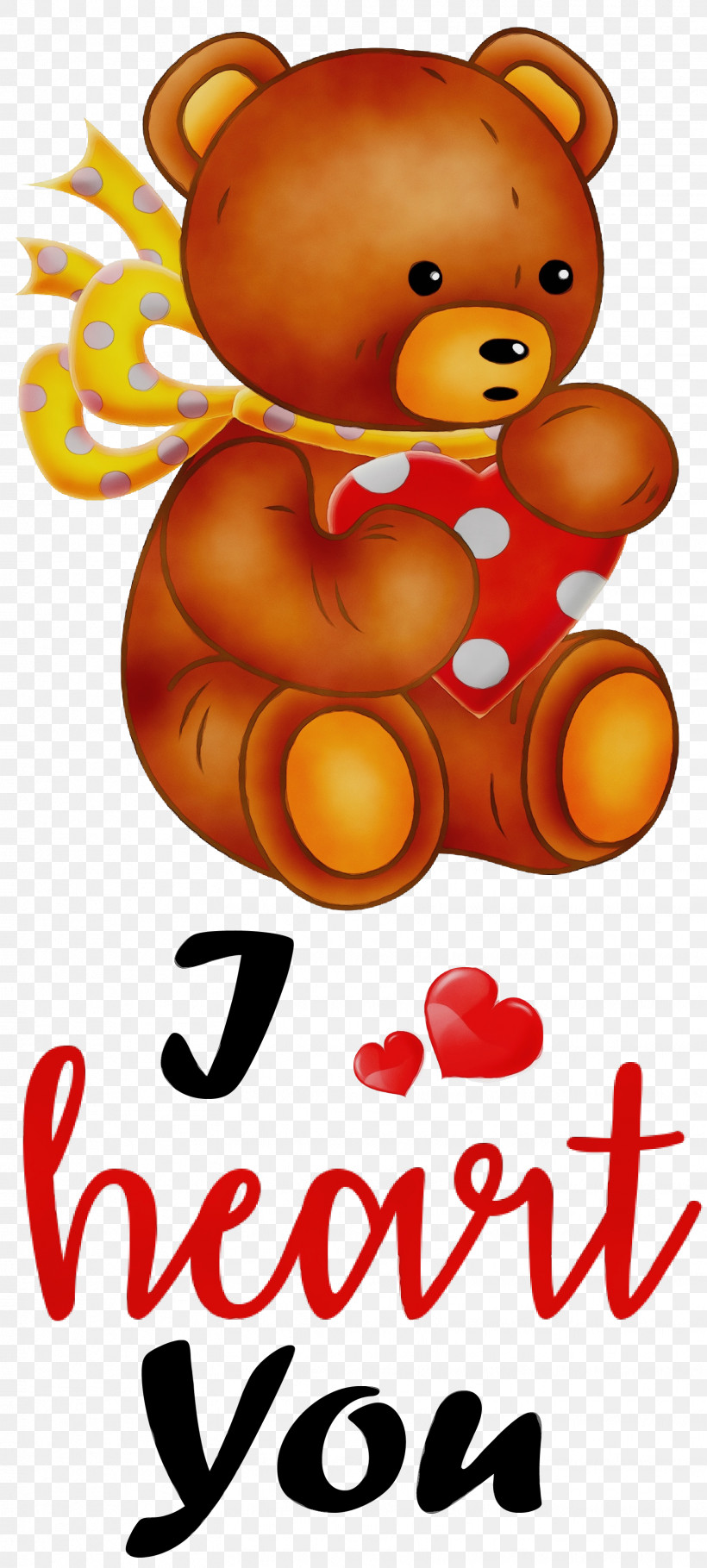 Teddy Bear, PNG, 1624x3604px, I Heart You, Beanie Babies, Bears, Buildabear Workshop, Cuteness Download Free