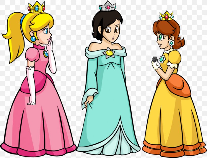 Clothing Cross-dressing Princess Daisy Princess Peach, PNG, 900x688px, Watercolor, Cartoon, Flower, Frame, Heart Download Free