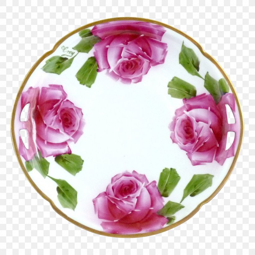 Garden Roses Plate Porcelain Pottery Satsuma Ware, PNG, 983x983px, Garden Roses, Charger, Cut Flowers, Dishware, Floral Design Download Free