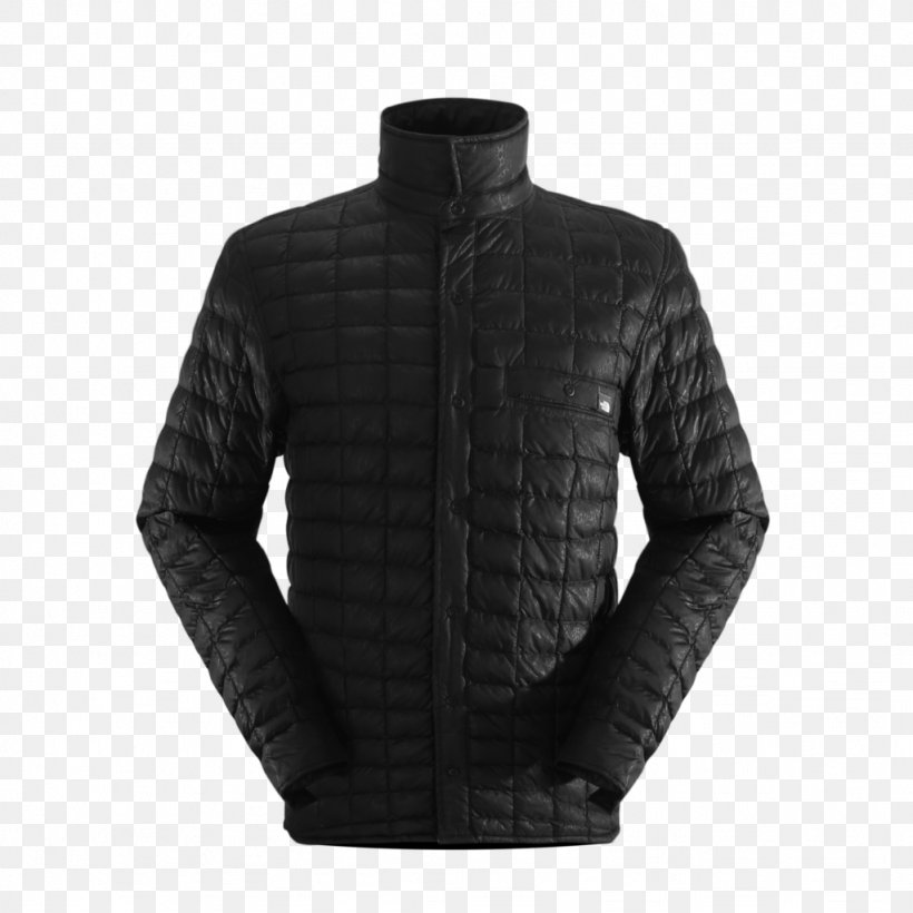 Leather Jacket Sleeve Neck, PNG, 1024x1024px, Leather Jacket, Black, Black M, Jacket, Leather Download Free