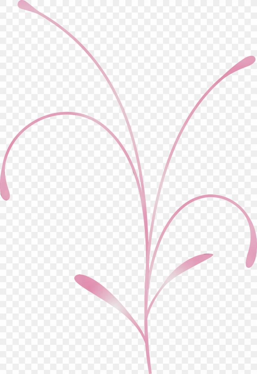 Pink Leaf Line Plant Flower, PNG, 2062x3000px, Easter Flower, Flower, Leaf, Line, Magenta Download Free