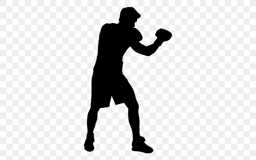 Boxing Glove Silhouette Sport Muay Thai, PNG, 512x512px, Boxing, Arm, Boxing Glove, Boxing Martial Arts Headgear, Fairtex Gym Download Free