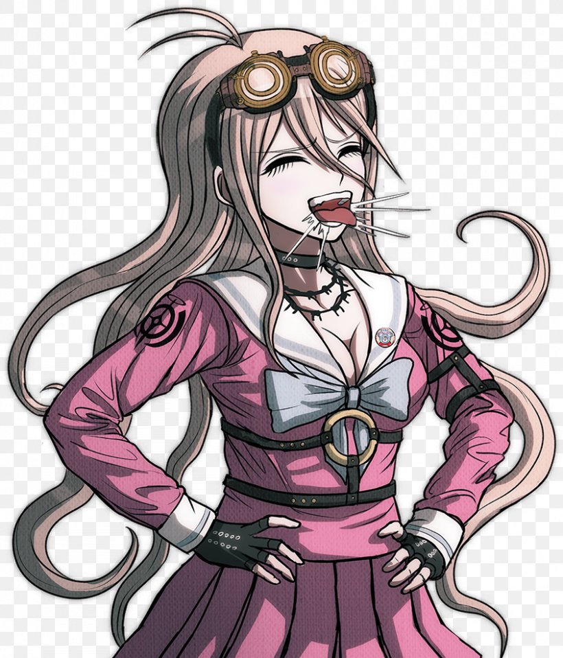 Danganronpa V3: Killing Harmony Sprite Danganronpa Another Episode: Ultra Despair Girls Iruma, PNG, 843x985px, Watercolor, Cartoon, Flower, Frame, Heart Download Free