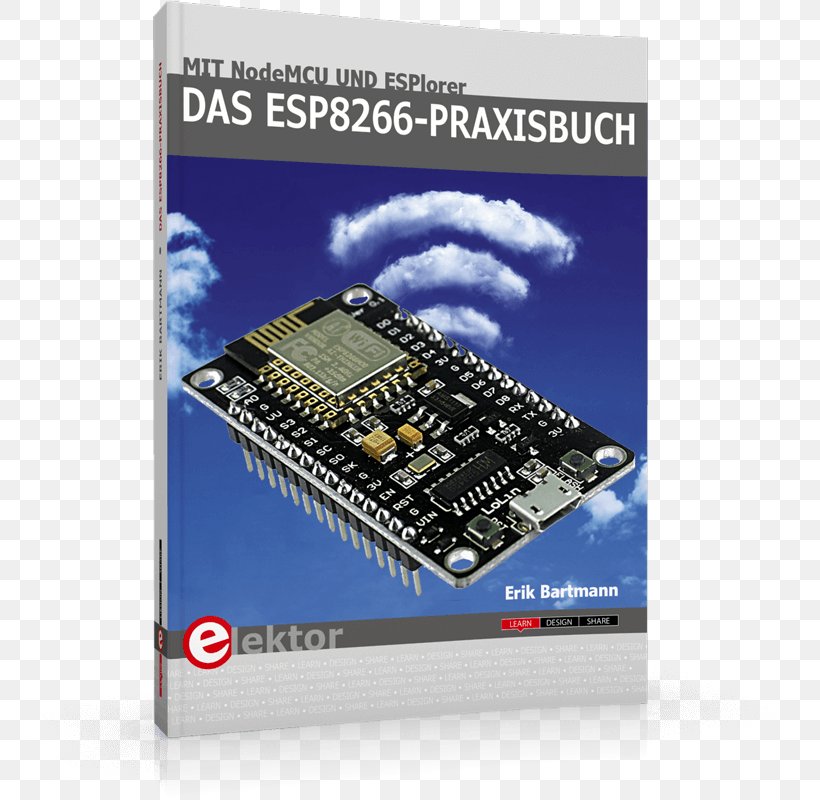 Das ESP8266-Praxisbuch: Mit NodeMCU Und ESPlorer Das MQTT-Praxisbuch: Mit ESP8266 Und Node-RED Arduino, PNG, 800x800px, Nodemcu, Arduino, Book, Circuit Component, Computer Programming Download Free