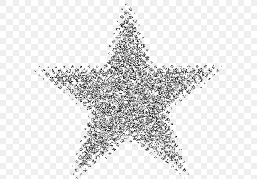 Glitter Star Silver Clip Art, PNG, 599x572px, Glitter, Black And White, Body Jewelry, Color, Gold Download Free