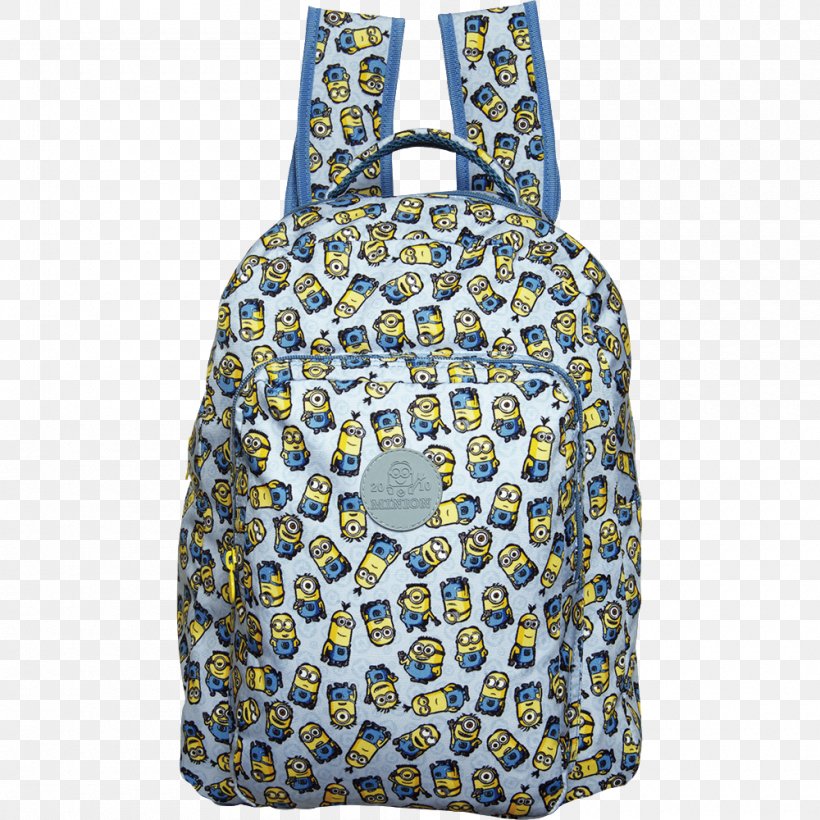 Handbag Minions Paradise Backpack YouTube Despicable Me, PNG, 1000x1000px, Handbag, Backpack, Bag, Baggage, Canvas Download Free