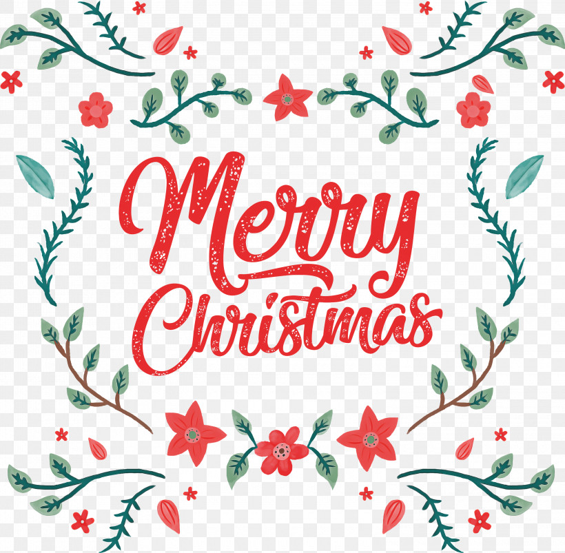 Merry Christmas, PNG, 3000x2938px, Merry Christmas, Art Nouveau, Christmas Day, Drawing, Logo Download Free