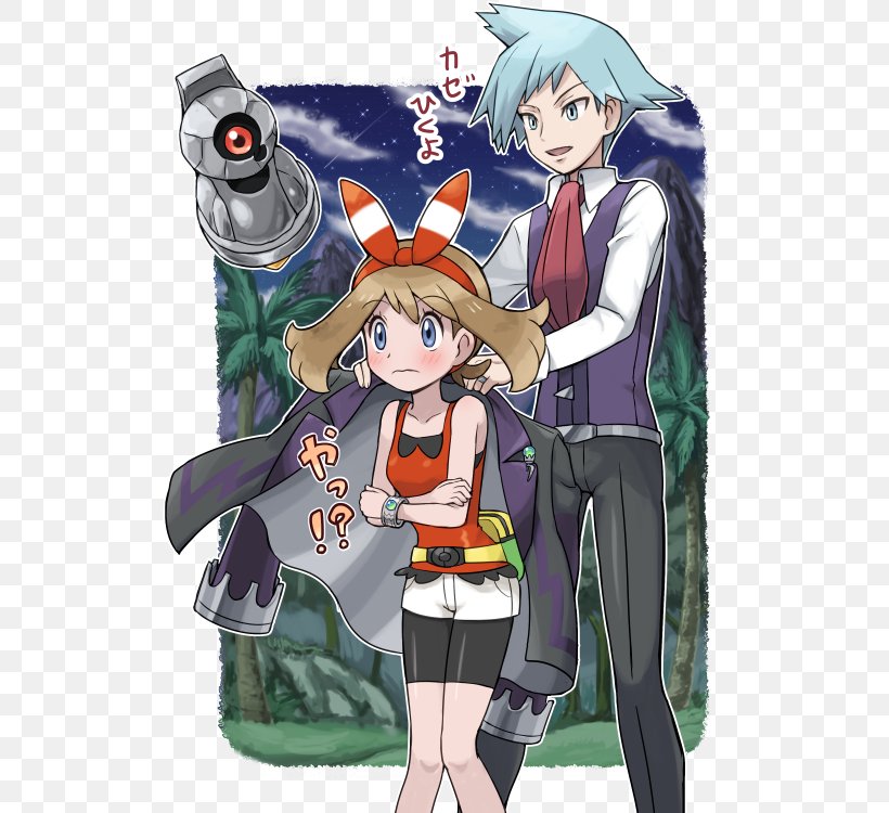 Pokémon Omega Ruby And Alpha Sapphire May Pokémon Sun And Moon Pokémon Gold And Silver, PNG, 525x750px, Watercolor, Cartoon, Flower, Frame, Heart Download Free