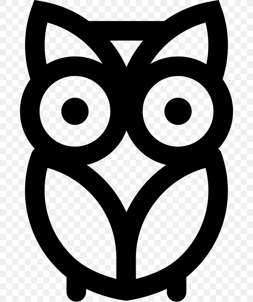 Vector Graphics Owl Animal, PNG, 692x981px, Owl, Animal, Blackandwhite, Cdr, Image Editing Download Free