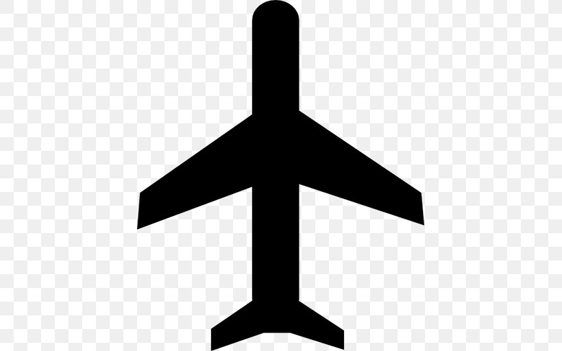 Airplane ICON A5 Aircraft Helicopter Traffic Sign, PNG, 512x512px, Airplane, Aircraft, Black And White, Cross, Flight Download Free