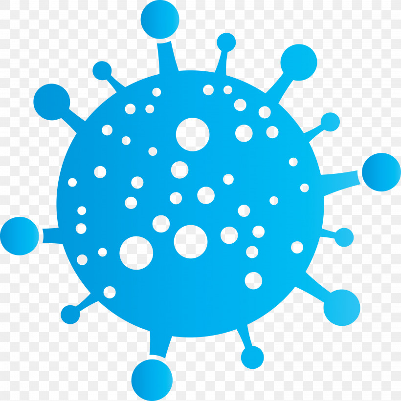Bacteria Germs Virus, PNG, 2993x3000px, Bacteria, Circle, Germs, Turquoise, Virus Download Free