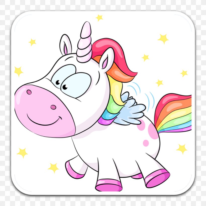 Cartoon Unicorn, PNG, 1024x1024px, Cartoon, Can Stock Photo, Comics, Drawing, Fairy Tale Download Free