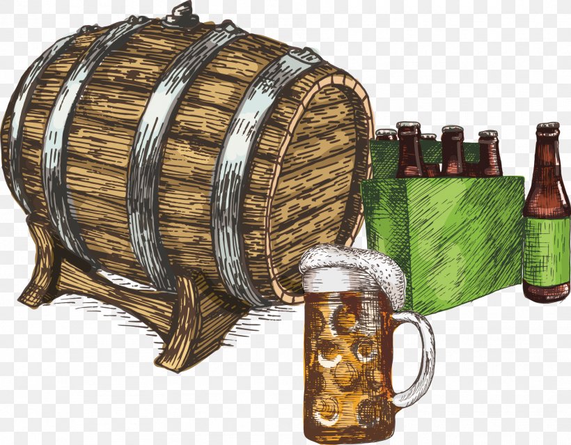 Draught Beer Oktoberfest Illustration, PNG, 1914x1493px, Beer, Artisau Garagardotegi, Barrel, Beer Bottle, Beer Glassware Download Free