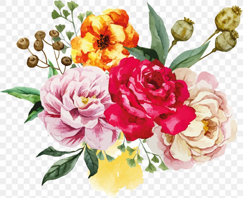 Flower Bouquet Floral Design, PNG, 9117x7420px, Flower, Artificial Flower, Cut Flowers, Drawing, Floral Design Download Free