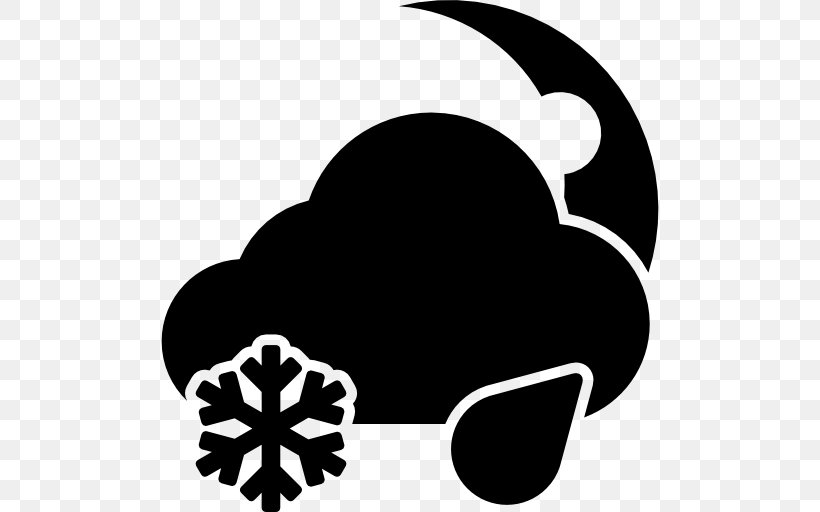 Rain And Snow Mixed Winter Storm Cloud, PNG, 512x512px, Snow, Black, Black And White, Cloud, Fog Download Free