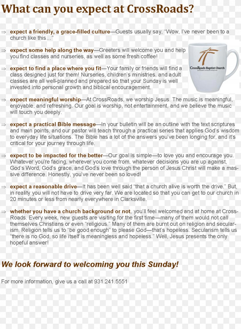 CrossRoads Baptist Church 0 Pastor Christian Church Document, PNG, 1031x1406px, Pastor, Area, Baptists, Christian Church, Clarksville Download Free