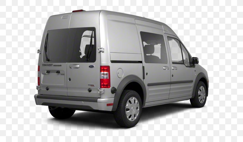 Compact Van 2010 Ford Transit Connect 2013 Ford Transit Connect Car, PNG, 640x480px, 2010 Ford Transit Connect, Compact Van, Automotive Exterior, Automotive Tire, Brand Download Free